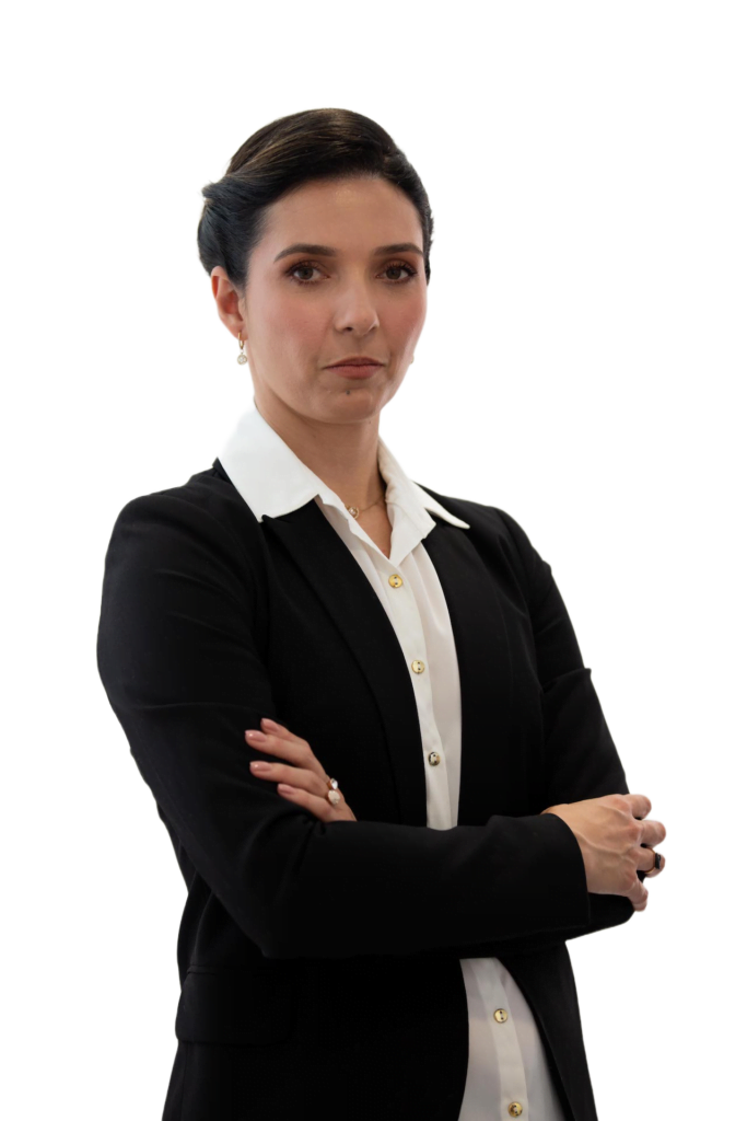 Karina, fundadora da Almeida e Amaral Advogados